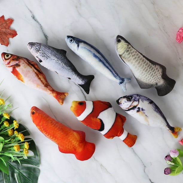 Dancing Fish Toy for Indoor Cats and Small Dogs, Motion Sensor Cat Toy, USB-Chargeable, Soft, Durable, Washable, Low-Noise Floppy Fish Interactive Pet Gifts,12 inch Dancing Fish Toy for Indoor Cats and Small Dogs, Motion Sensor Cat Toy, USB-Chargeable, Soft, Durable, Washable, Low-Noise Floppy Fish Interactive Pet Gifts,12 inch