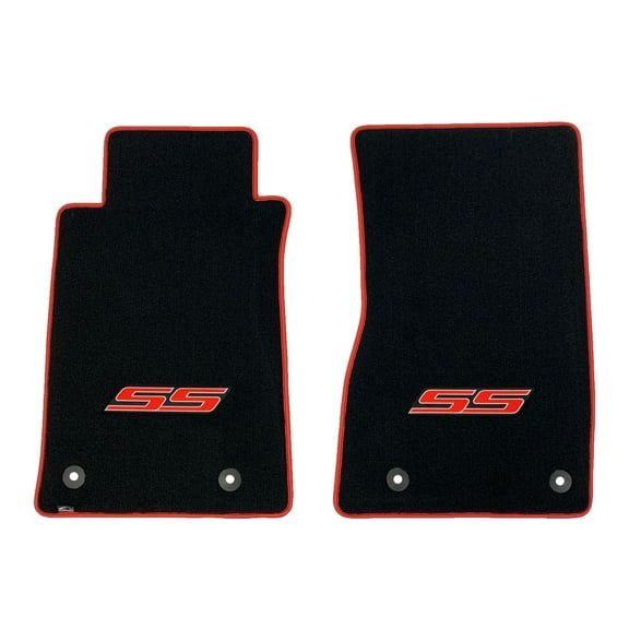 Lloyd Mats Custom Fit Floor Mats for Chevy SS 2014-2017 LogoMat 2Pc Set Black
