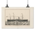 thumbnail image 2 of Print: U.S. Mail Steam Ship Atlantic, 1850, 2 of 4