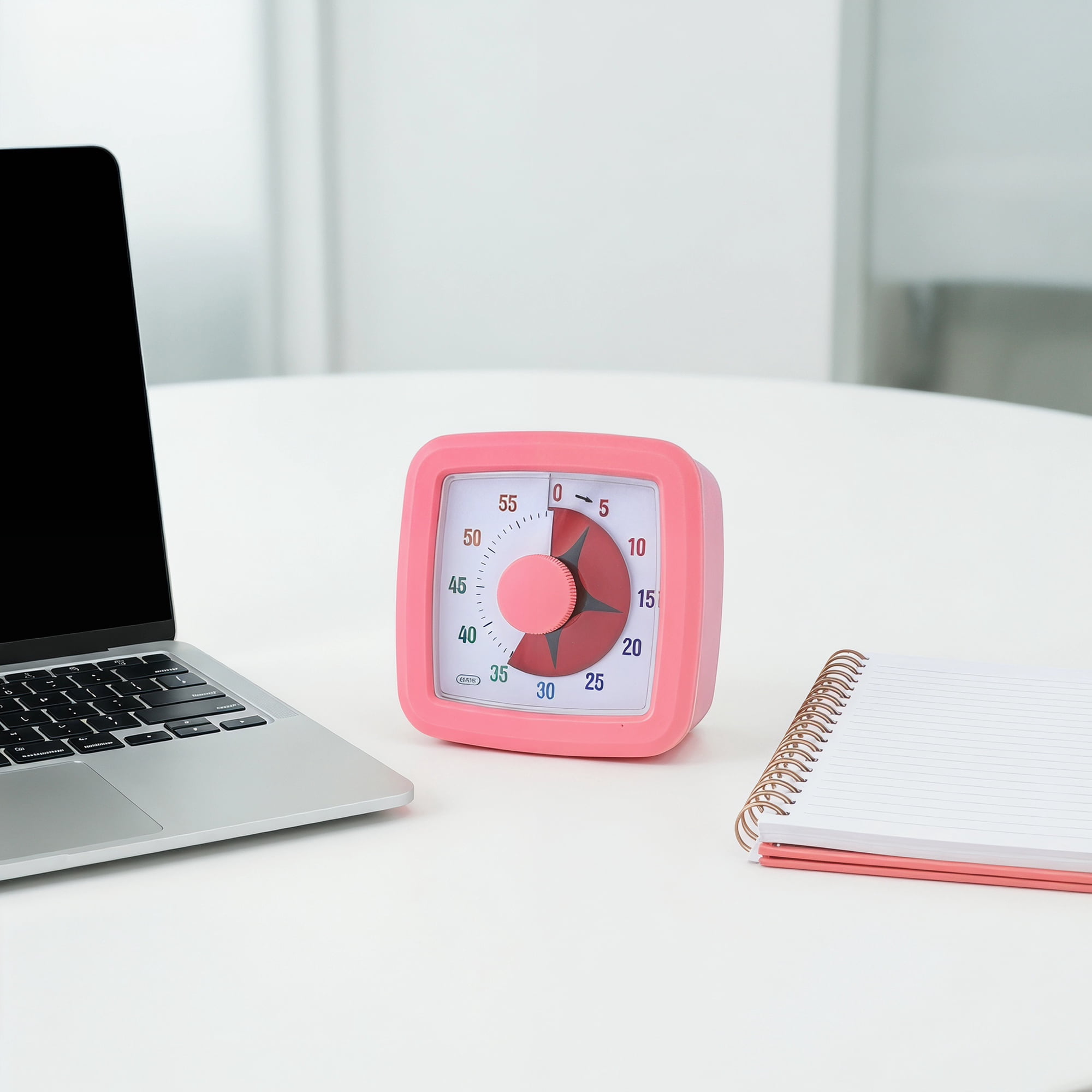 Unique Bargains 60 Minute Digital Visual Timer with Loud Alarm for Studying Pink B
