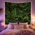 thumbnail image 2 of Ancient Forest Interior with Massive Tree Thick Gnarled, Mystical Fantasy for Space Lovers, Galaxy Room Decor, Housewarming Gift, Tapestry Wall Hanging for Bedroom and Dorm, 2 of 7
