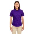 thumbnail image 2 of Core365 78194 Women's Optimum Short Sleeve Twill Shirt, 2 of 2