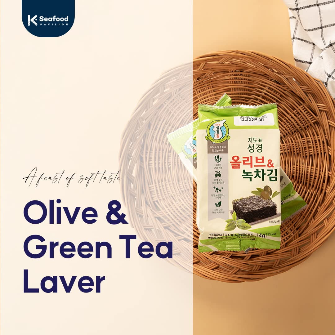 Sung Gyung Seasoned Roasted Seaweed Snack | 16pcs