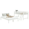 thumbnail image 5 of CLEARANCE! Twin over full bunk bed (White), 5 of 9