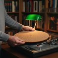 thumbnail image 1 of BELOVING Cork Turntable Platter Mat Help Reduce Noise Replacement Disc Protection Mat Brown, 1 of 10