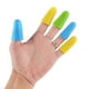 thumbnail image 5 of Moyic 5 uds cubierta de dedo resistente al calor Anti escaldado Fingerstall Flexible ligero firme protectores de dedos clasificación tarea Cadenas y protecciones para puertas de seguridad Amarillo, 5 of 6