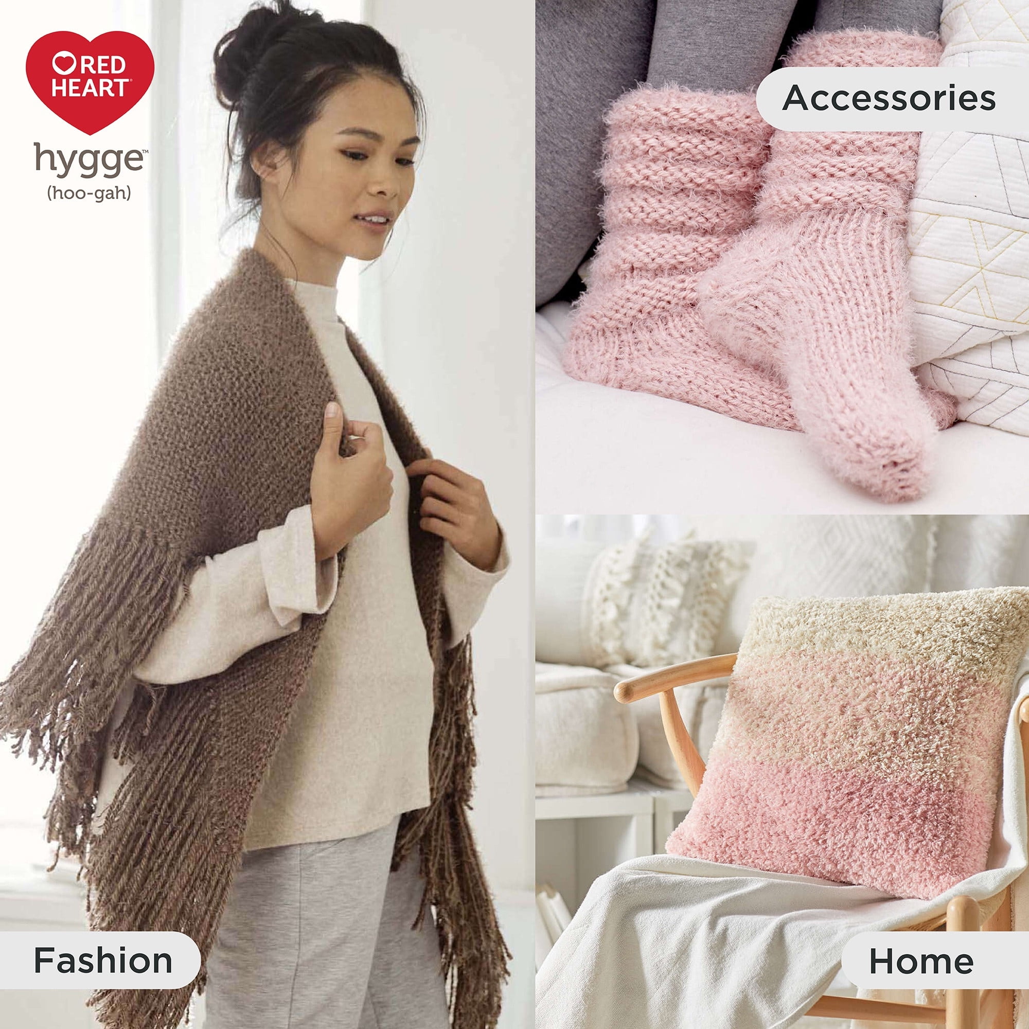 Fil Red Heart® Hygge™, Acrylique-Nylon #5 Encombrant, 5oz/141g