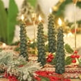thumbnail image 2 of Tkrady Flameless Taper Candles, Christmas Tree Candles with Remote, Battery Operated Candlestick, Flickering LED Christmas Candlesticks 9.7Inch, 2 of 7