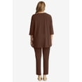 thumbnail image 2 of Jessica London Women's Plus Size 2-Piece Stretch Knit Mega Swing Set, 2 of 5