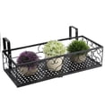 thumbnail image 4 of Flower Rack, Balcony Flower Rack, 19.7 X 7.9 X 4.7in Beautify Any Indoor / Outdoor Spaces For Hotel Home Bar Office Home Gardening Decoration, 4 of 8