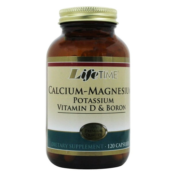 Lifetime Calcium Magnesium Potassium, Vitamin D & Boron Support Bone