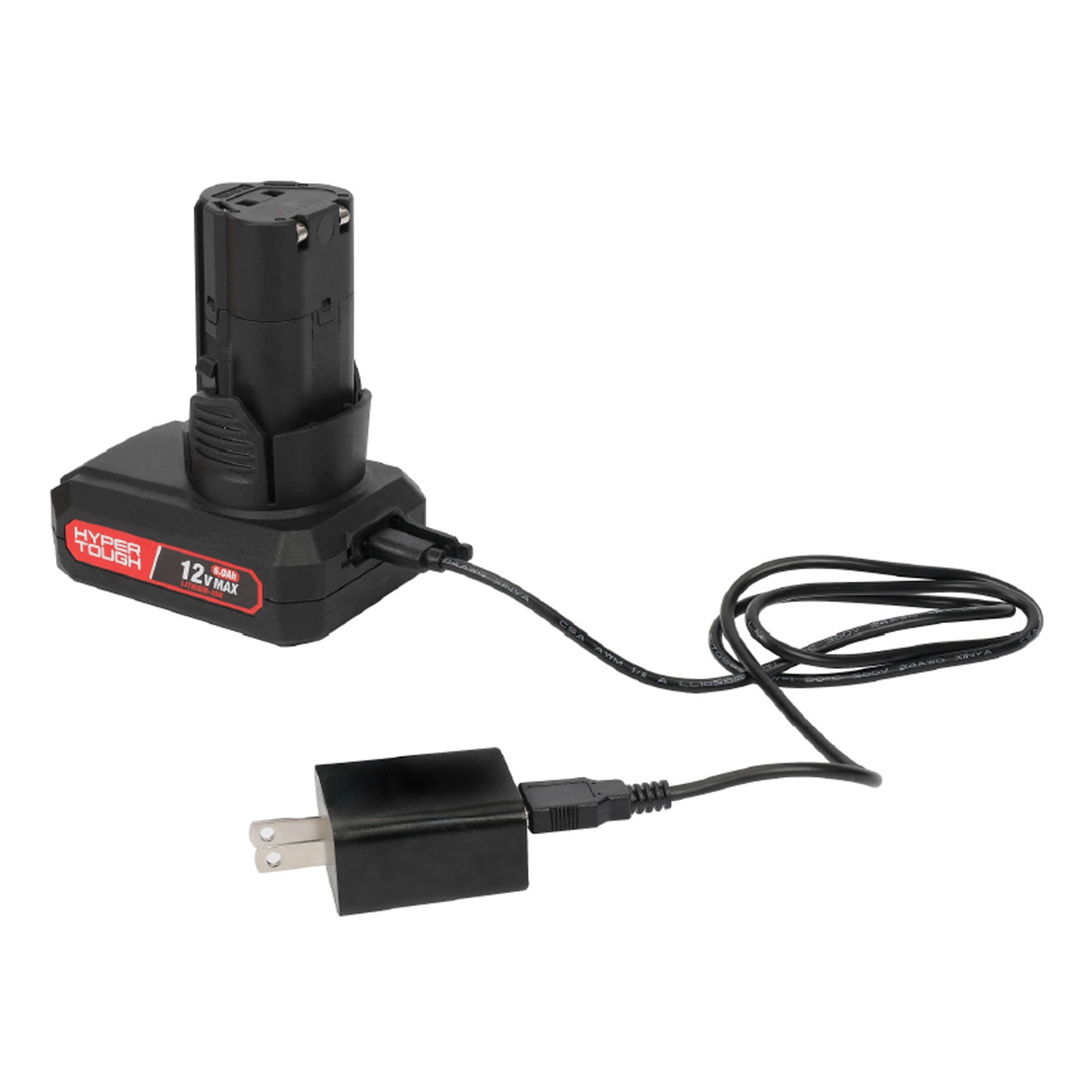 Hyper Tough 12V Max 6.0Ah Lithium-Ion Rechargeable Battery Pack