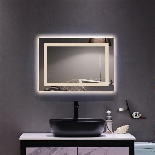 Bathroom Mirror With Light Canopy Everything Bathroom