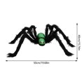 thumbnail image 3 of Agiferg Crâne de Simulation d'Halloween Grande Araignée 75cm Ornement en Peluche Araignée, 3 of 4
