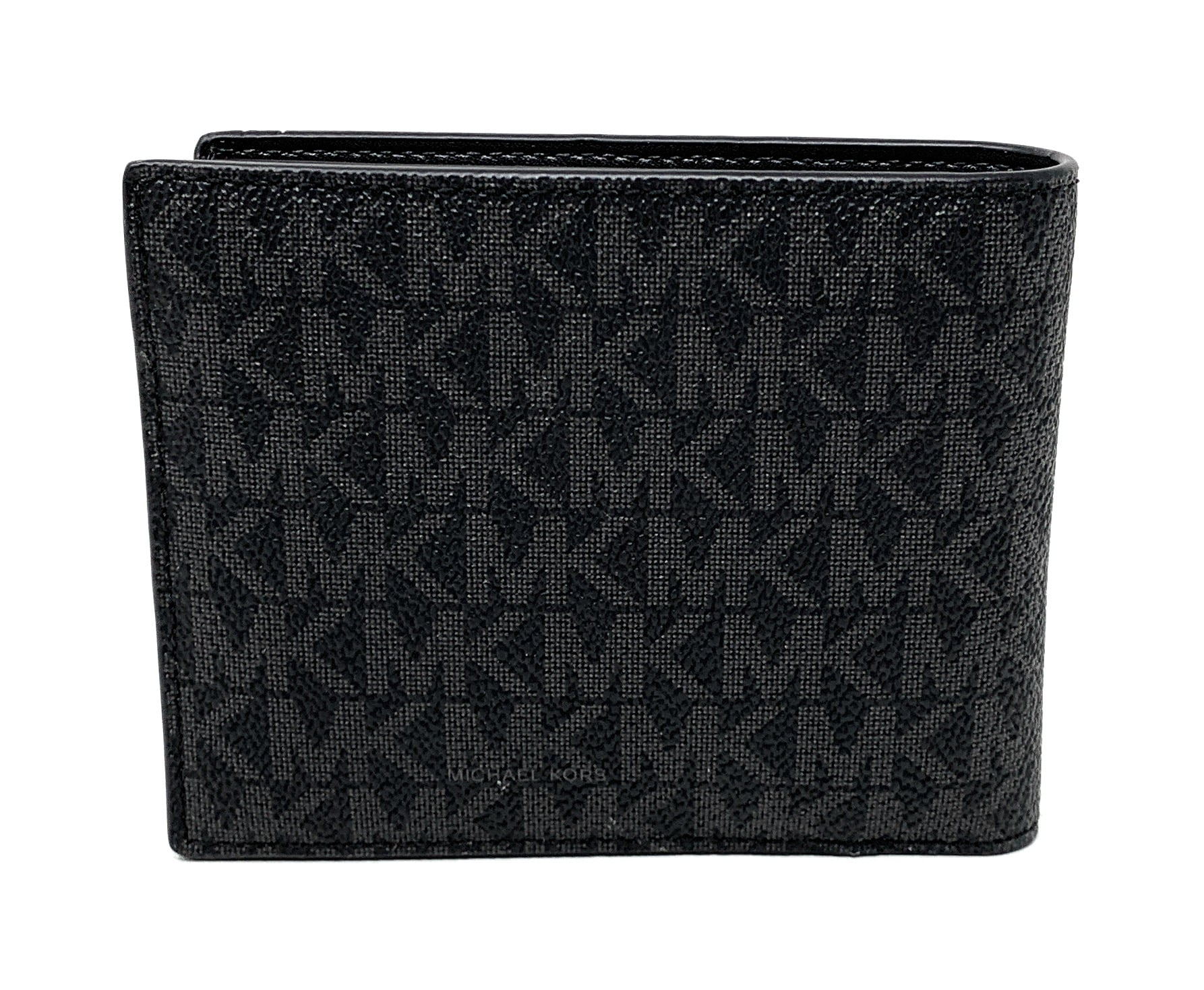 【送料&関税込】Michael Kors Black Leather Wallet Michael Kors Men's Cooper Bifold Wallet with Removable