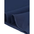 thumbnail image 5 of AllegK Falmidi con dobladillo de pa?uelo de gaa rayas de cintuelástipamujer Azul marino S, 5 of 5