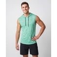 thumbnail image 2 of 3 Pack Men's Dry Fit Tank Top Hoodie Sleeveless Workout Gym Muscle Shirts, 2 of 7