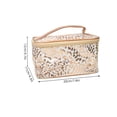thumbnail image 2 of UPOUART Bolsa Cuadrada Para Maquillaje Con Cremallera Y Leopardo Para Artículos De, 2 of 5