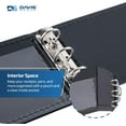 thumbnail image 4 of shiyou-Premium 1UP Business Cheque Binder, Landscape Three-Ring Binder, (Black), 4 of 4