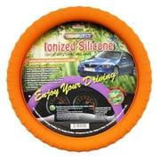 Cameleon Cover 150C-ORANGE IONIZED New Silicone Orange Steering Wheel Cover