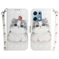 thumbnail image 1 of For Xiaomi Redmi Note 14S 4G Case Pattern Printing Leather Wallet Phone Cover with Wrist Strap - Mag, 1 of 5