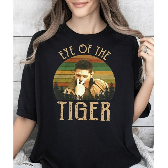 Dean Winchester Supernatural Eye of The Tiger###ANANDHIS ART LLC