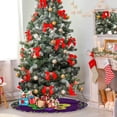 thumbnail image 4 of GZHJMY Mardi Gras Christmas Tree Skirt, Tree Skirt for Holiday Party Home Christmas Day Ornaments, 47.2", 4 of 6
