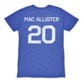thumbnail image 3 of Men's 1863FC Alexis Mac Allister Blue Argentina National Team Retro Name & Number Tri-Blend T-Shirt, 3 of 3