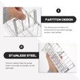 thumbnail image 2 of Organizador de bandejas para hornear, soporte para cuchillos de cocina, estante de una pieza para tapa, tablas de cortar, estante para gabinete de almacenamiento de alimentos picados, 2 of 6