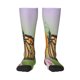 thumbnail image 1 of Fotbe A monarch butterfly Calcetas Divertidas Estampadas para Hombre y Mujer, Calcetas de Algodón hasta la Rodilla para Caminar, Correr, Enfermería y Embarazo, 1 of 6