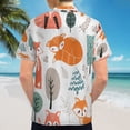 thumbnail image 6 of High Quality Hawaiian Shirts for Men Short Sleeve Aloha Beach Shirt Floral Summer Casual Button Down Shirts Blouses 3DYIUI, 6 of 7