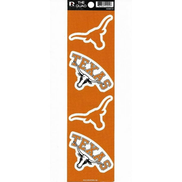 Texas Longhorns Quad Decal Set