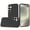 Black, variant on For Samsung s25 Plus/s24 Plus Classy Slick Chromed Around Hybrid Case Cover - Burgundy