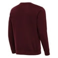 thumbnail image 3 of Men's Antigua Maroon Mississippi State Bulldogs Victory Swinging Bully Crew Neck Pullover Sweatshirt, 3 of 3