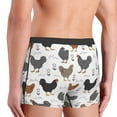 thumbnail image 5 of Naloa Retro Rooster Print Mens Underwear - Boxers for Men, Classic Briefs for Men, 5 of 9
