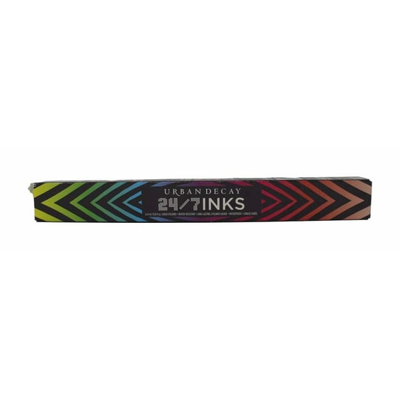 URBAN DECAY 24/7 Inks Liquid Eyeliner Pen Water-Resistant, Smudge-Proof Up to 24HR Wear Ergonomic Grip Vegan & Cruelty Free Hi-Energy (Blue Shimmer, Brush Tip) Hi-Energy (blue shimmer)