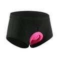 thumbnail image 5 of Women Bike Underwear 3D Gel Padded Bicycle Briefs MTB Cycling Biking Underwear Shorts, 5 of 7