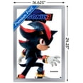 thumbnail image 3 of Sonic The Hedgehog 3 - Shadow Feature Series Wall Poster, 14.725" x 22.375" Framed, 3 of 5