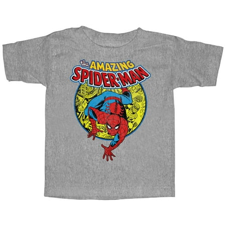 Marvel Toddler's Amazing Spider-Man Responsibility T-Shirt