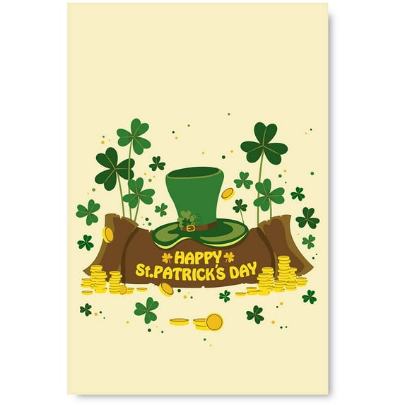 Awkward Styles Happy Patrick's Day Poster Wall Art Irish Home Office Decor Prints Paddy's Gifts