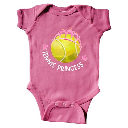 

Inktastic Tennis Princess- Tiara Gift Baby Girl Bodysuit