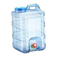 thumbnail image 3 of Contenedor de agua shamjiam para acampar con espiga y grifo, 3 of 8