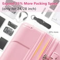 thumbnail image 6 of zyoiszvq 24 Inch Luggage Checked,Expandable Hardside Luggage with Spinner Wheels & TSA Lock,ABS Lightweight Travel Luggage, 6 of 9