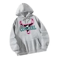 thumbnail image 1 of Sudadera con capucha para mujer, con cordón, ropa de dibujos animados, ropa de otoño, sudadera con capucha, Tops para entrenamiento, , M M, 1 of 10