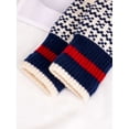 thumbnail image 6 of Deago Winter Touchscreen Gloves for Men Women Warm Fleece Lined Knit Elastic Cuff Texting Gloves for Cold Weather (White), 6 of 9
