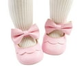 thumbnail image 1 of Newborn Girls PU BowKnot Princess Shoes, 1 of 6