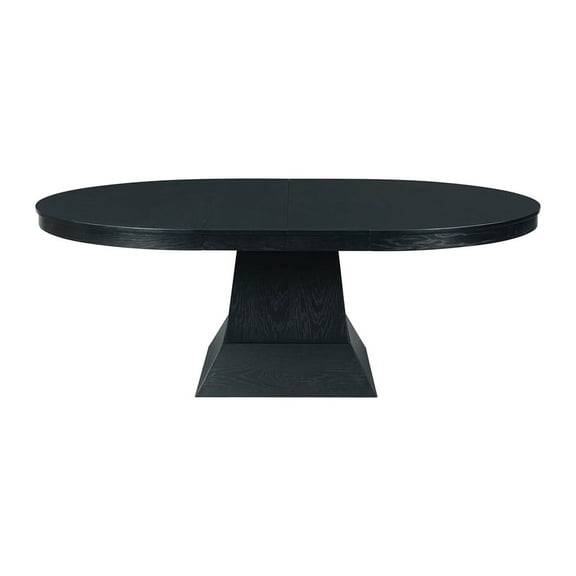 Picket House Furnishings Mara Oval Dining Table in Black