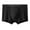 Black, variant on Men Underwear Briefs Cotton Digital Solid Breathable Close Fitting Underpants Comfortable Boxers