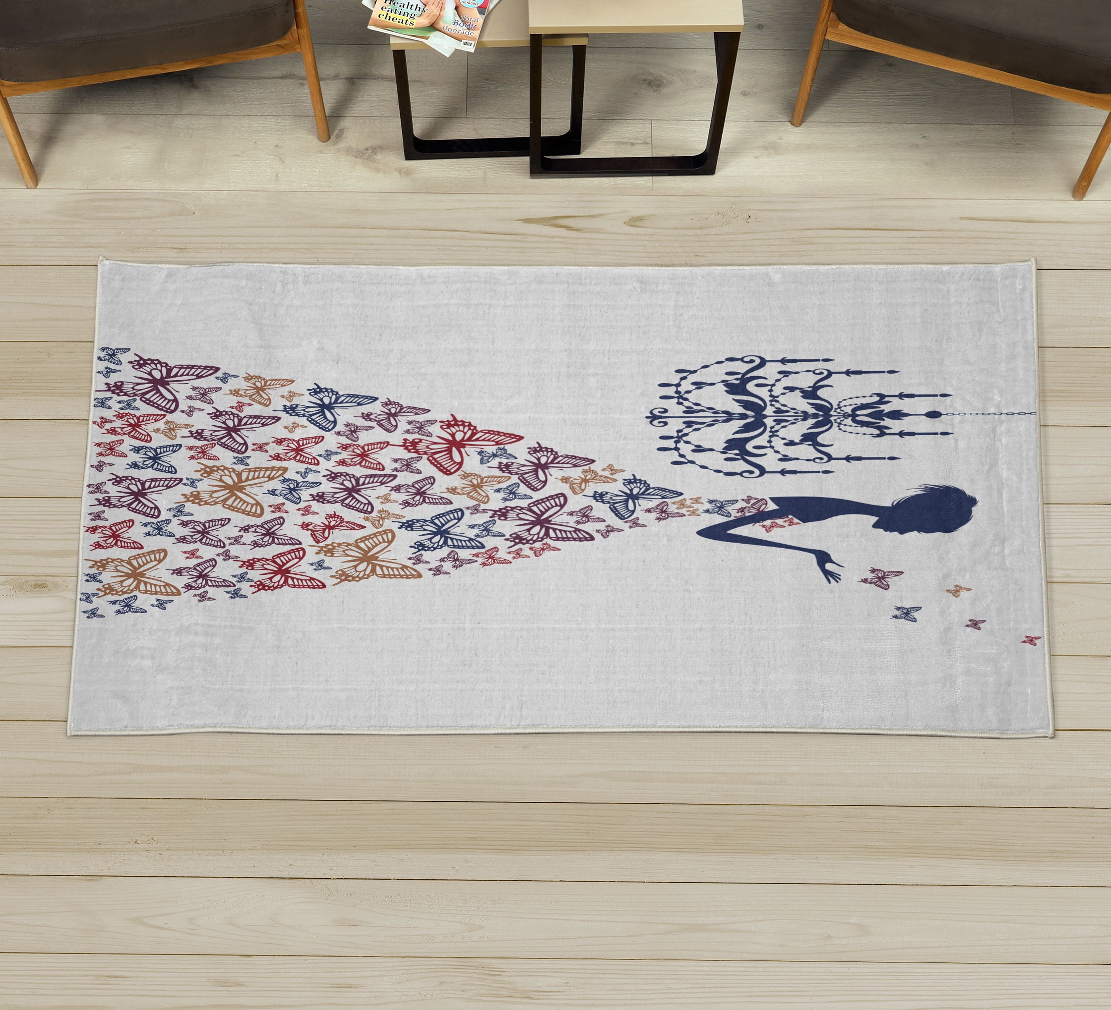 Vintage Decorative Rug, Love Country Wedding Themed Romantic ...