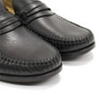 thumbnail image 6 of Retto Men's Eastern Leather Penny Loafer, Black,11 M US, 6 of 6